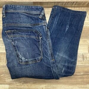 DIESEL POIAK‎ Stretch Denim Jeans Men's Tags 28x30 Actual 30x28 Blue Wash Slim